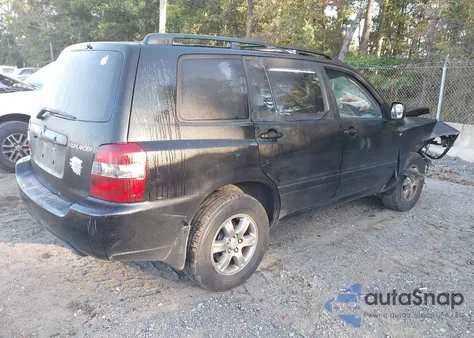 2006 Toyota Highlander V6 from USA, damaged, VIN JTEHP21A260186503